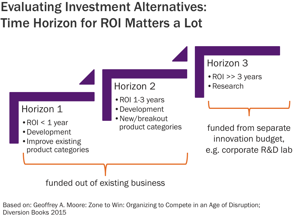 Evaluating Investment Alternatives: Time Horizon for ROI Matters a Lot