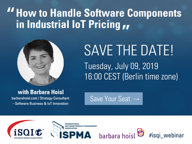 iSQI/ISPMA Webinar with Barbara Hoisl - July 9, 2019